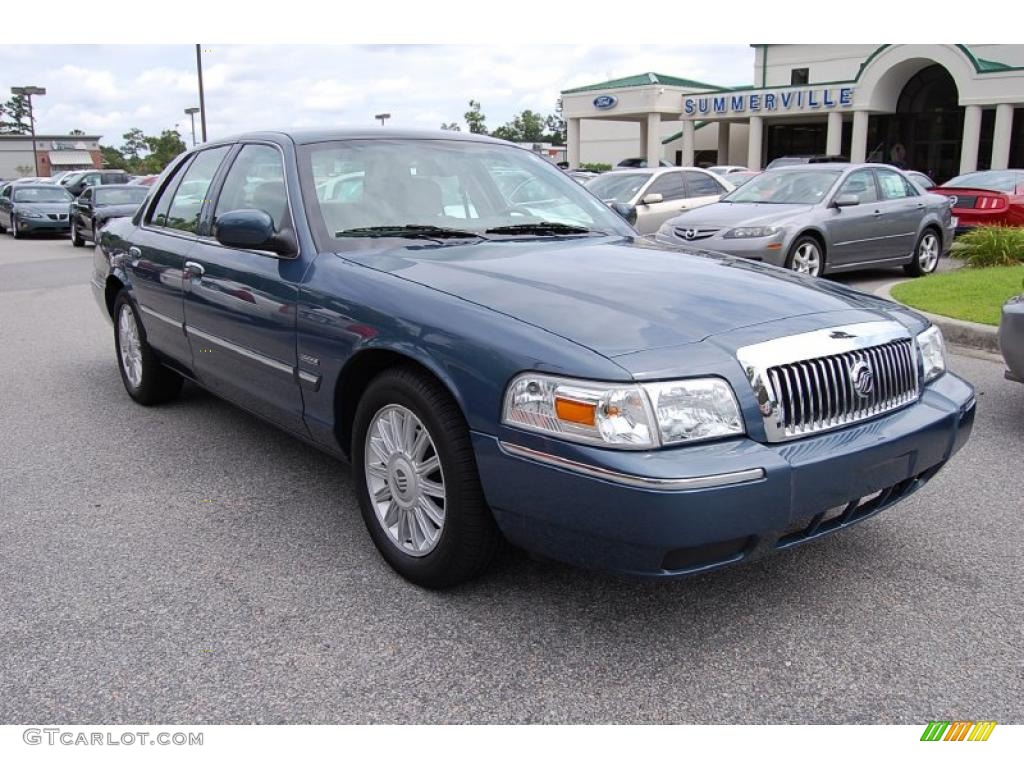 2010 Grand Marquis LS Ultimate Edition - Norsea Blue Metallic / Medium Light Stone photo #1