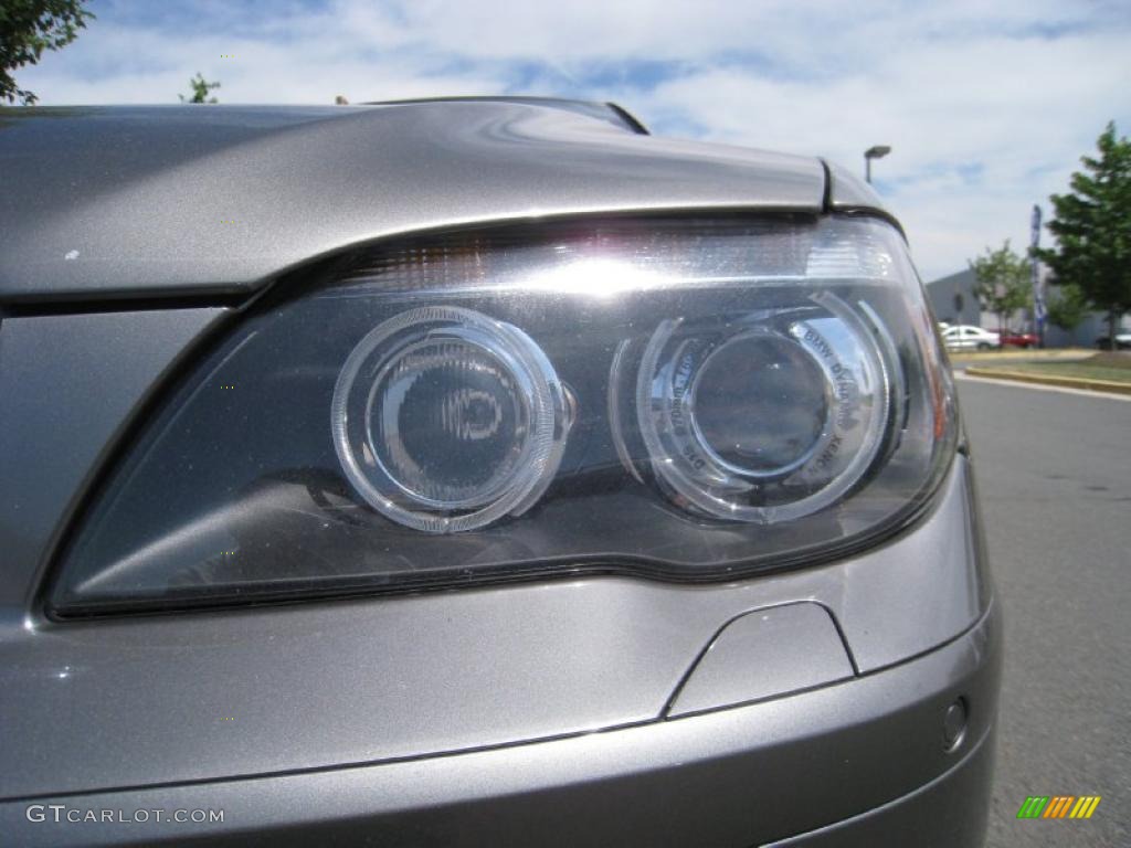 2006 7 Series 750i Sedan - Sterling Grey Metallic / Basalt Grey/Flannel Grey photo #17
