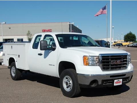 2010 GMC Sierra 3500HD Work Truck Extended Cab 4x4 Chassis Utility Data, Info and Specs
