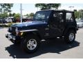 2006 Midnight Blue Pearl Jeep Wrangler X 4x4  photo #5