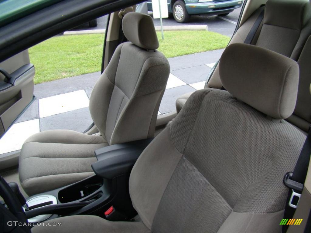 2004 Galant ES - Machine Green Metallic / Creme photo #11