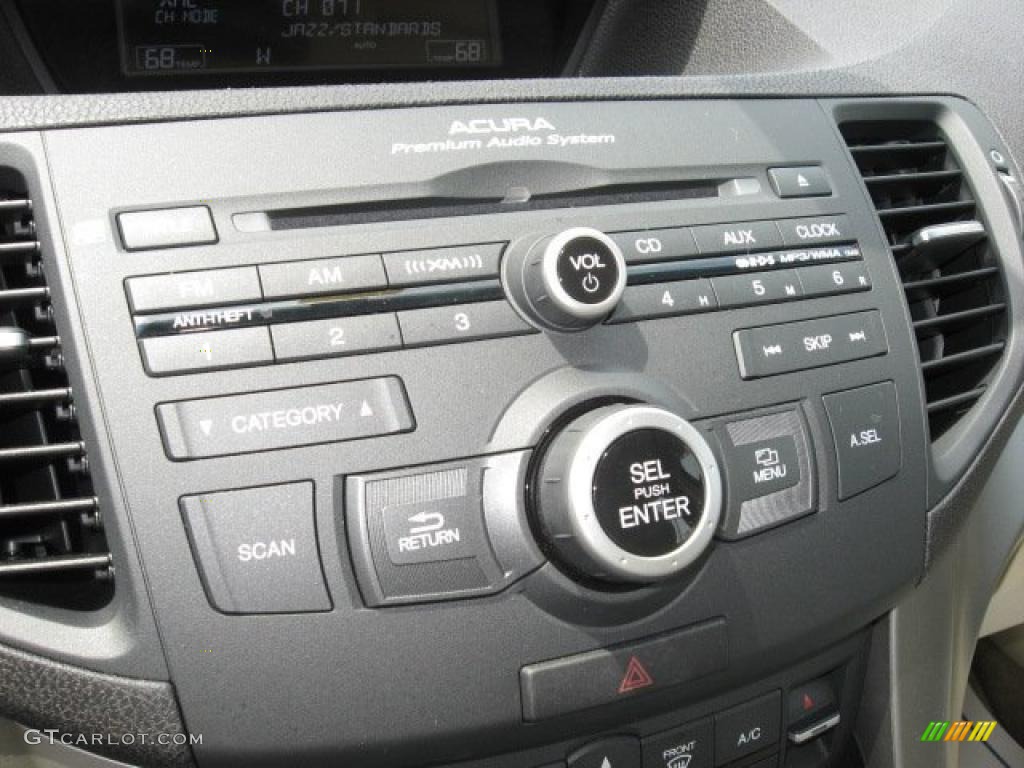 2010 TSX Sedan - Premium White Pearl / Taupe photo #17