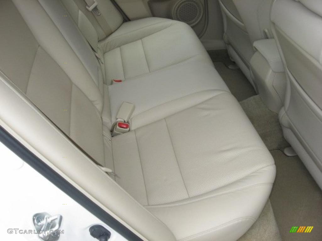 2010 TSX Sedan - Premium White Pearl / Taupe photo #26