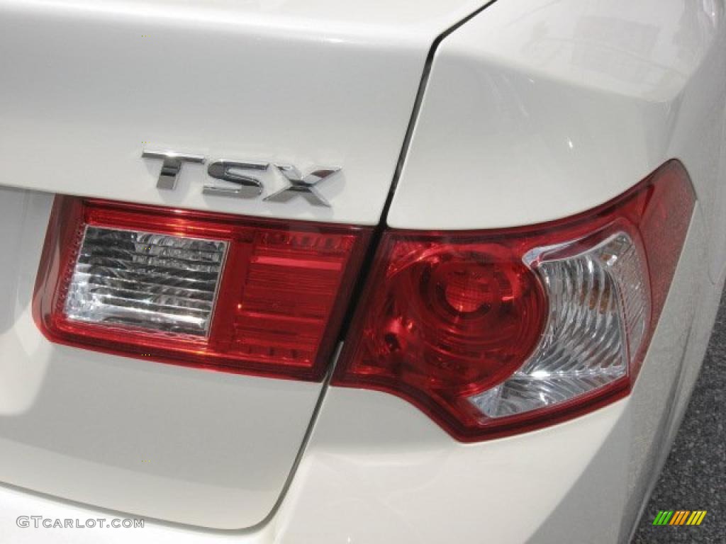 2010 TSX Sedan - Premium White Pearl / Taupe photo #44