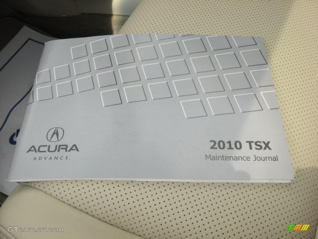 2010 TSX Sedan - Premium White Pearl / Taupe photo #54