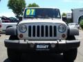 2007 Bright Silver Metallic Jeep Wrangler Unlimited X 4x4  photo #2