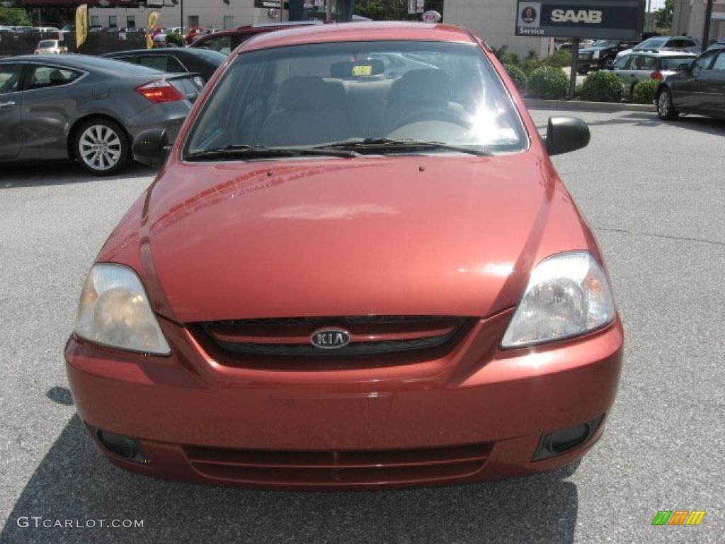 2003 Rio Sedan - Cinnamon / Gray photo #3