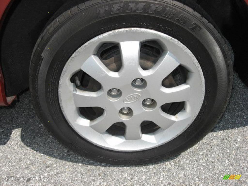 2003 Rio Sedan - Cinnamon / Gray photo #10