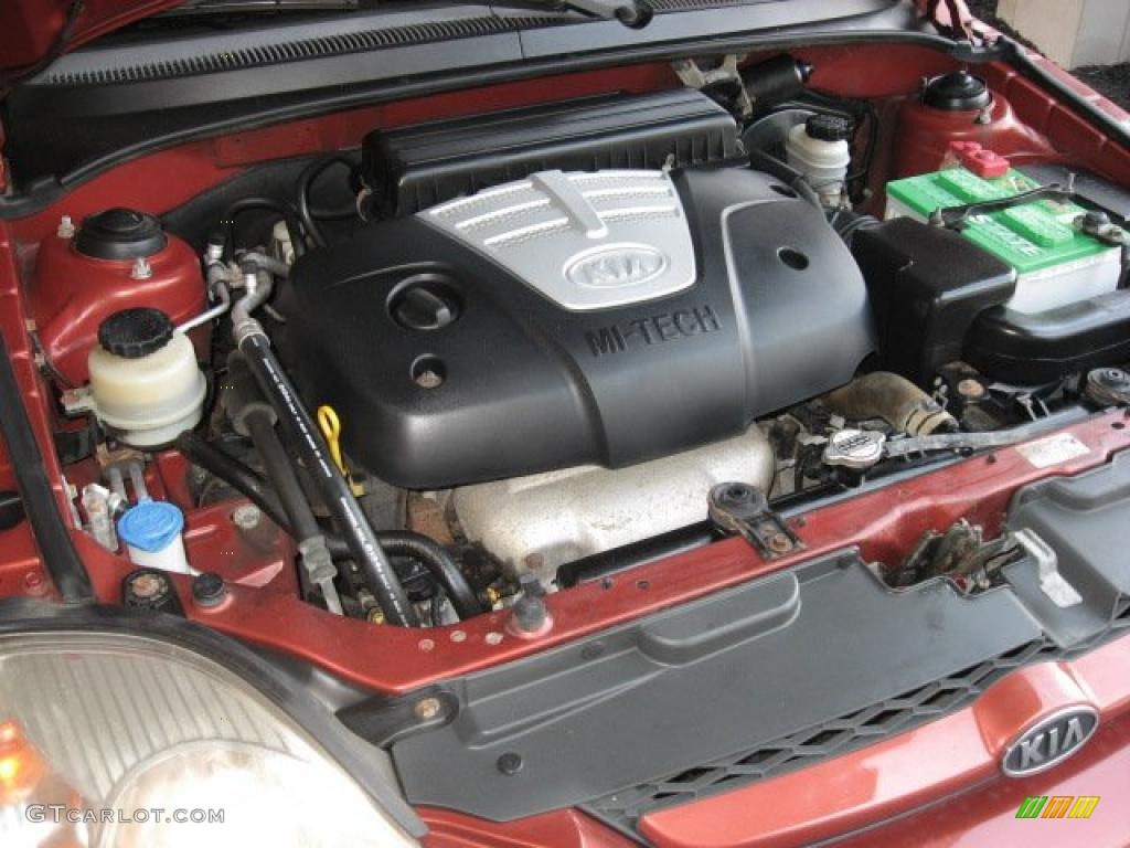 2003 Rio Sedan - Cinnamon / Gray photo #11