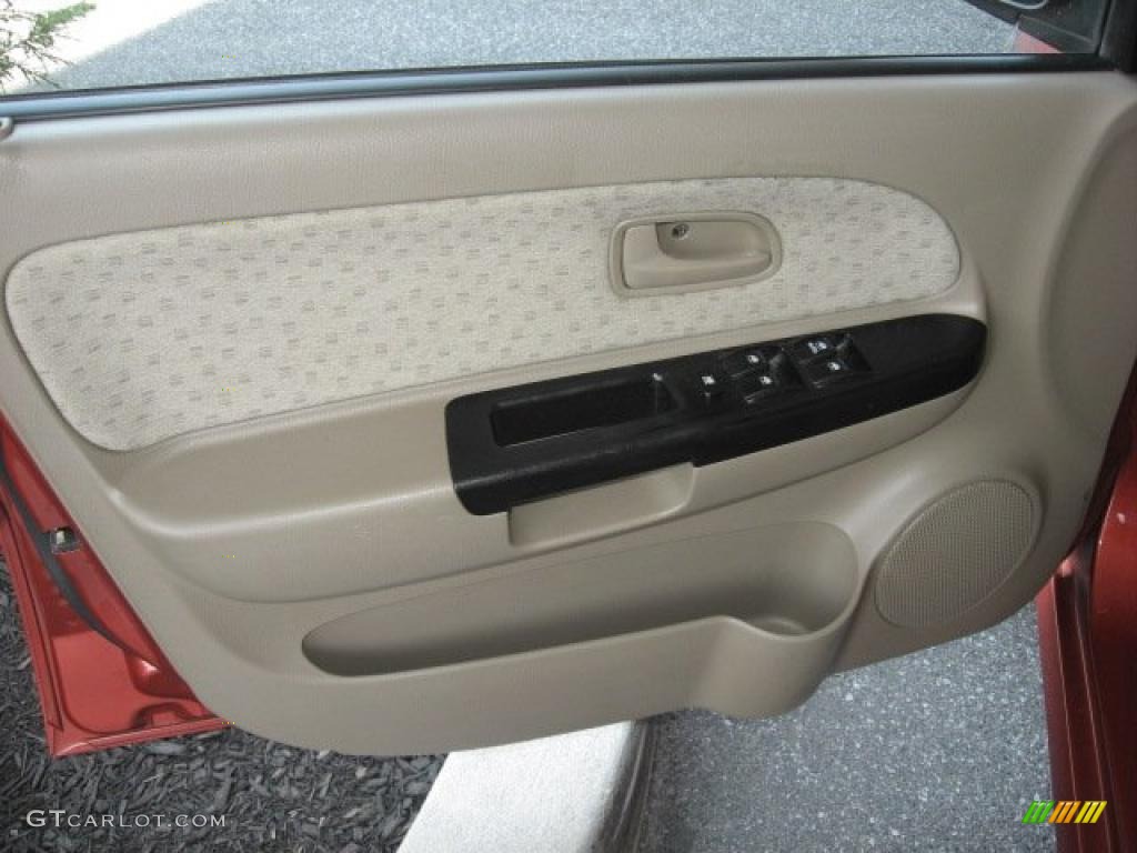 2003 Rio Sedan - Cinnamon / Gray photo #20