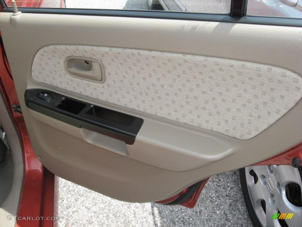 2003 Rio Sedan - Cinnamon / Gray photo #22