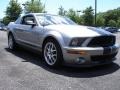 2008 Vapor Silver Metallic Ford Mustang Shelby GT500 Coupe  photo #3