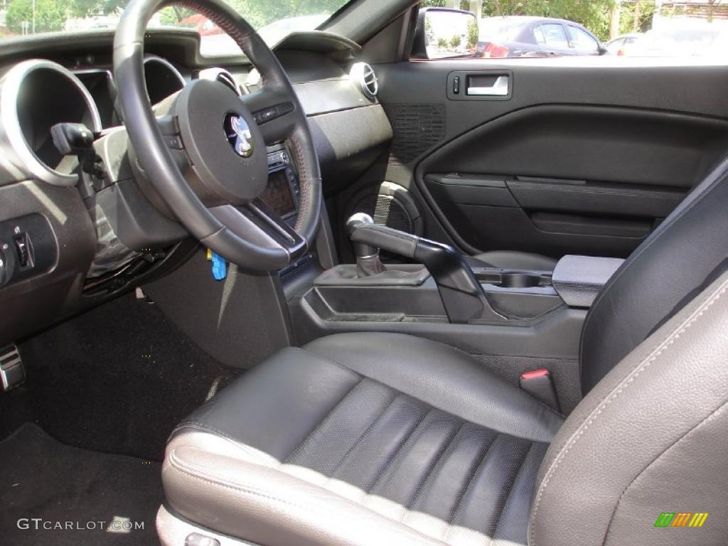 2008 Mustang Shelby GT500 Coupe - Vapor Silver Metallic / Black photo #13