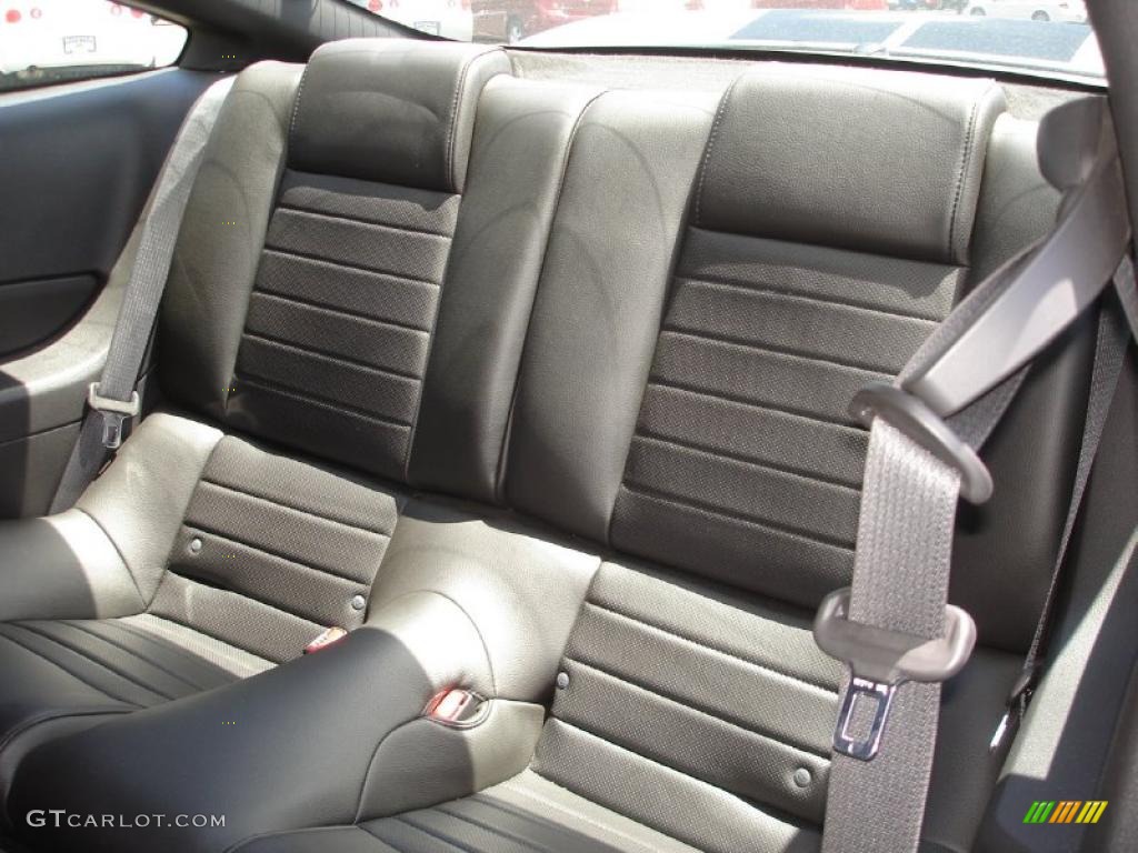 2008 Mustang Shelby GT500 Coupe - Vapor Silver Metallic / Black photo #14