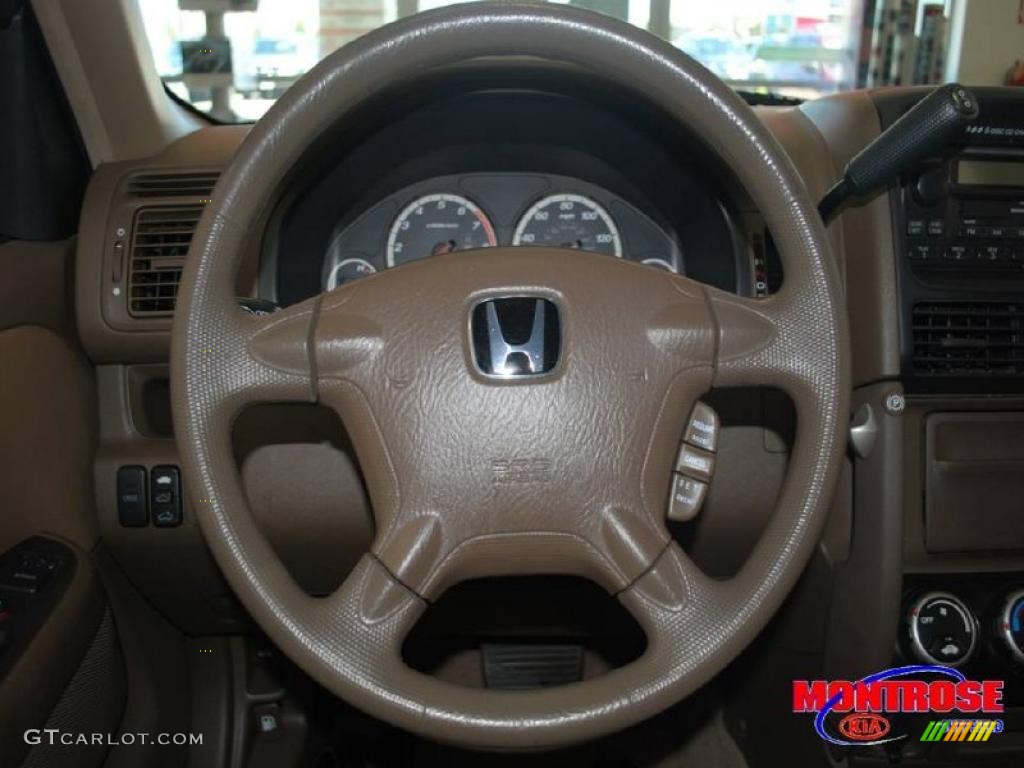 2002 CR-V EX 4WD - Chianti Red Pearl / Saddle photo #33