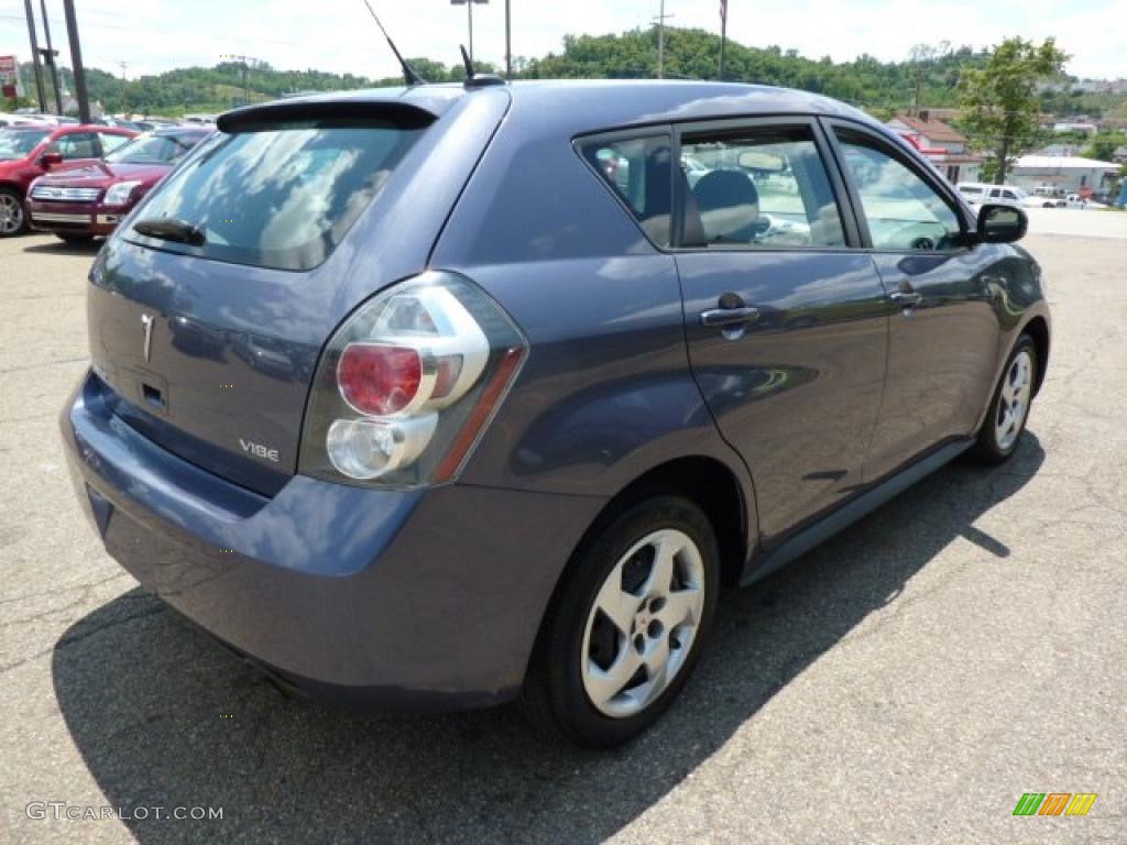 2009 Vibe  - Steel Blue Metallic / Ebony photo #4