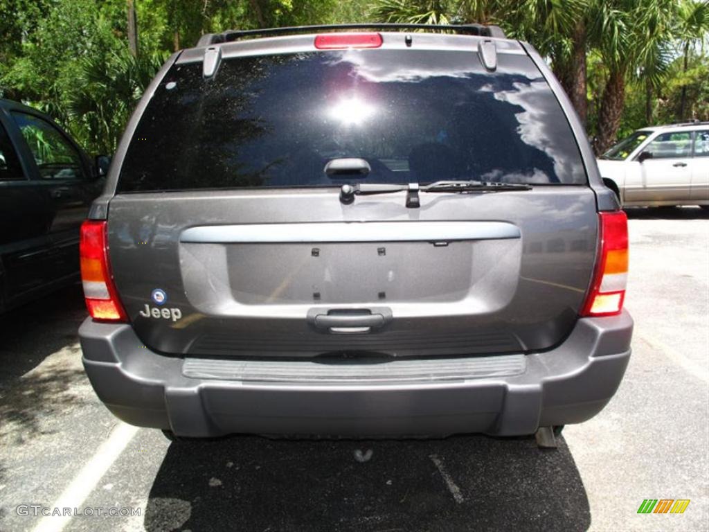 2004 Grand Cherokee Laredo - Graphite Metallic / Dark Slate Gray photo #4