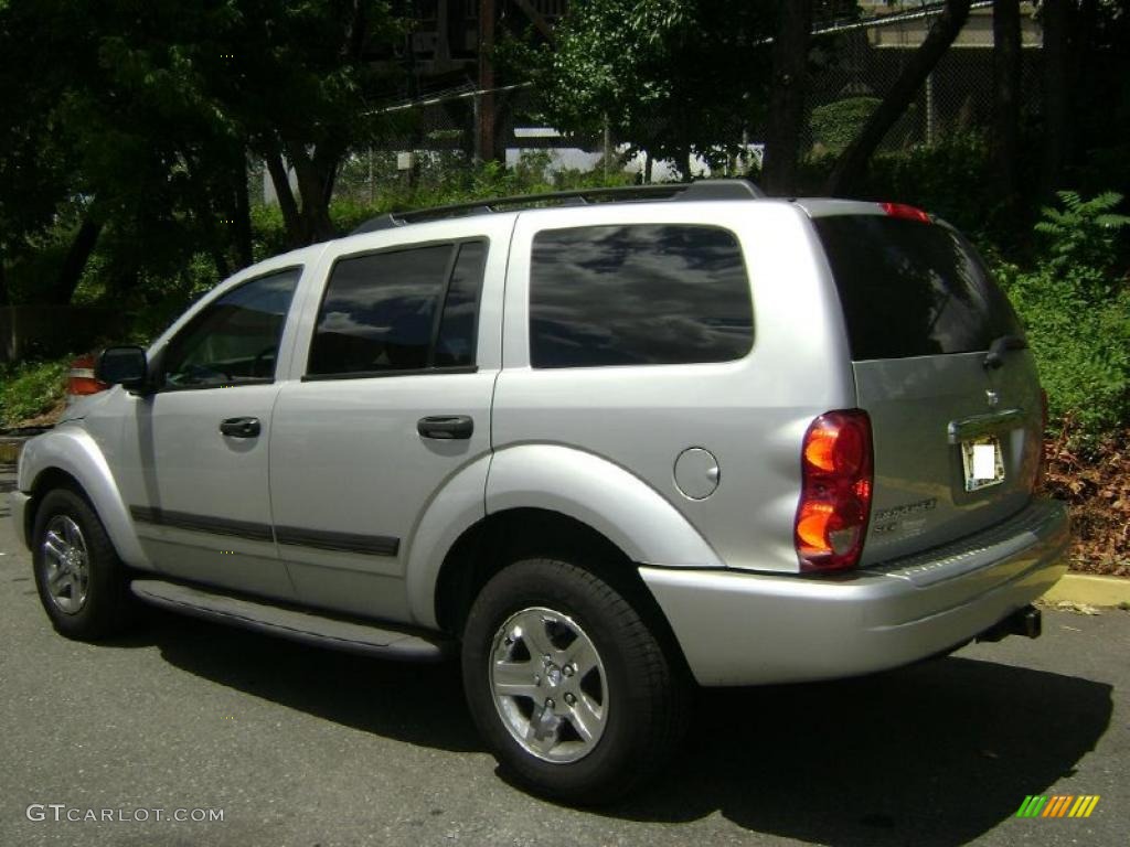 2006 Durango SLT 4x4 - Bright Silver Metallic / Light Graystone photo #4