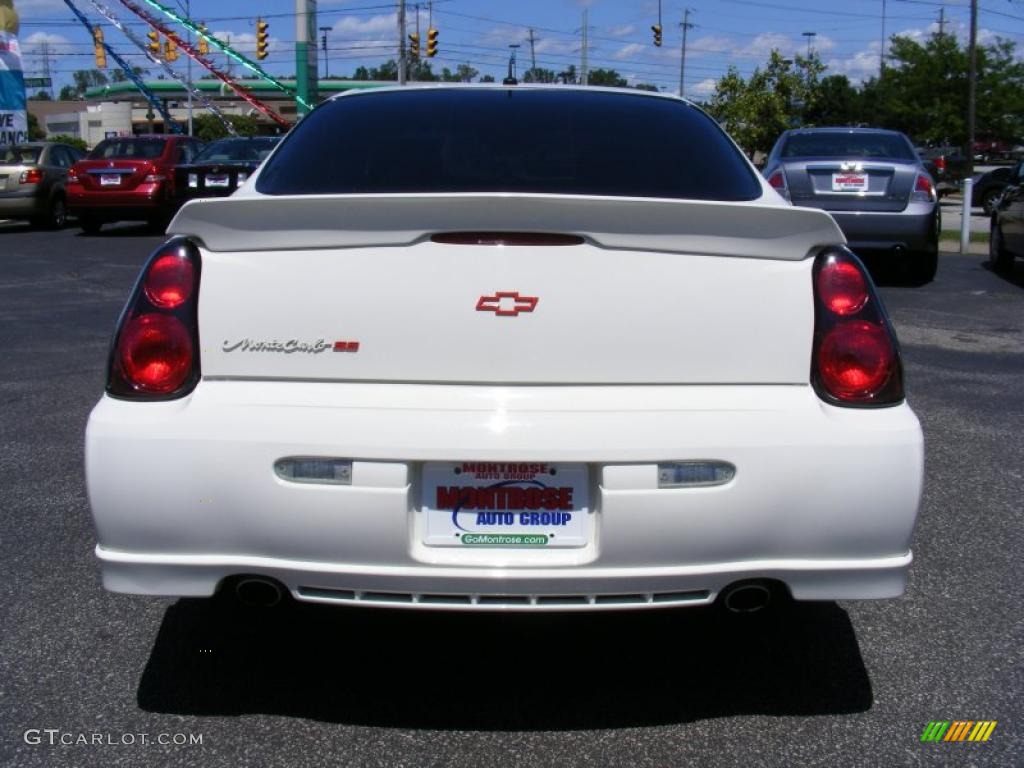 2005 Monte Carlo Supercharged SS - White / Ebony photo #4