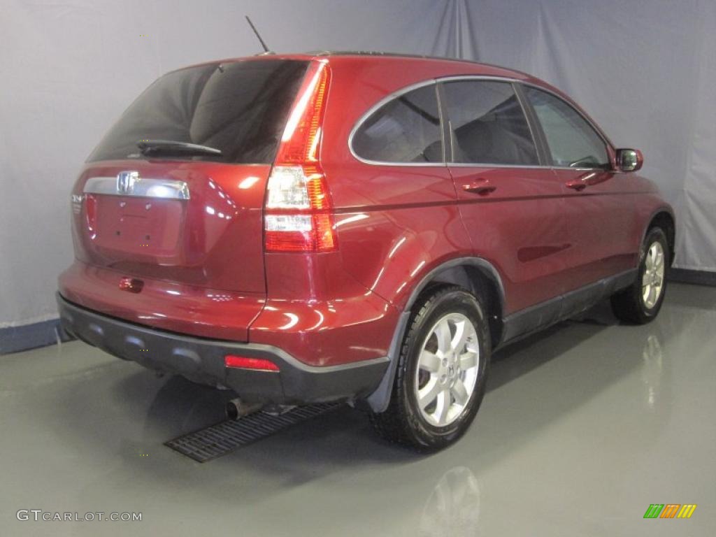 2008 CR-V EX-L 4WD - Tango Red Pearl / Gray photo #3