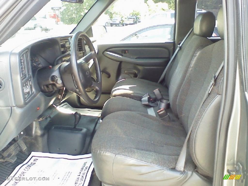 2000 Silverado 1500 Extended Cab 4x4 - Charcoal Gray Metallic / Graphite photo #5