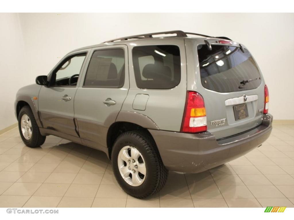 2003 Tribute LX-V6 - Light Cypress Green Metallic / Dark Flint Gray photo #5