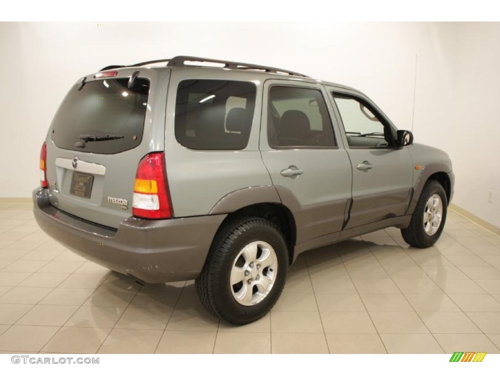2003 Tribute LX-V6 - Light Cypress Green Metallic / Dark Flint Gray photo #6