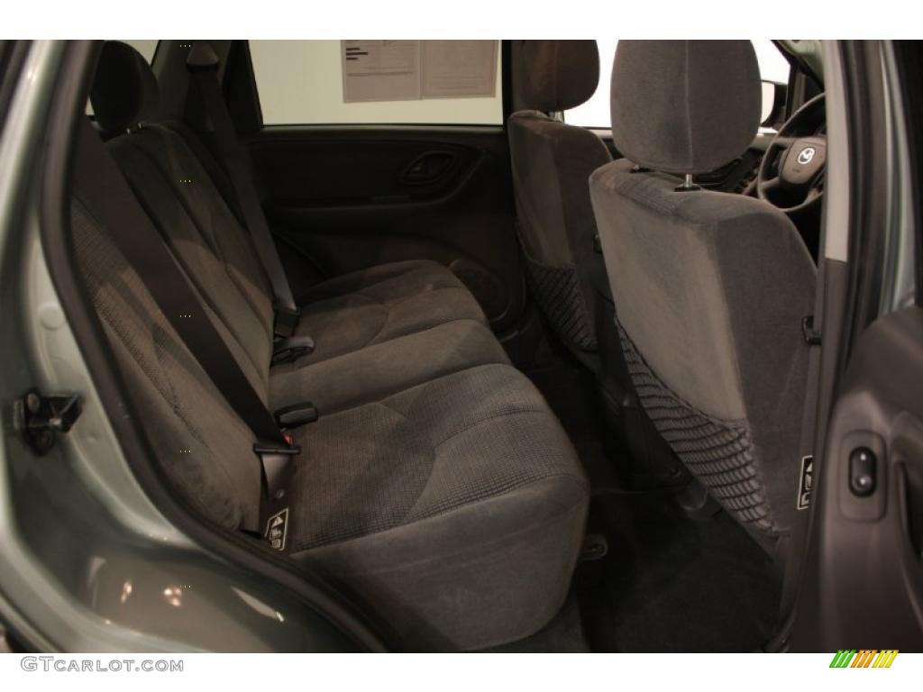 2003 Tribute LX-V6 - Light Cypress Green Metallic / Dark Flint Gray photo #13