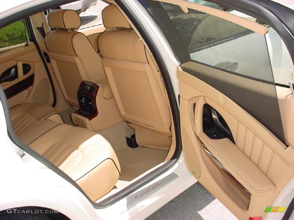 2007 Quattroporte Executive GT - Bianco White / Beige photo #15