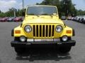 2000 Solar Yellow Jeep Wrangler Sport 4x4  photo #7