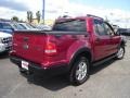 2007 Red Fire Ford Explorer Sport Trac XLT 4x4  photo #5