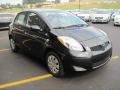 2010 Black Sand Pearl Toyota Yaris 5 Door Liftback  photo #2