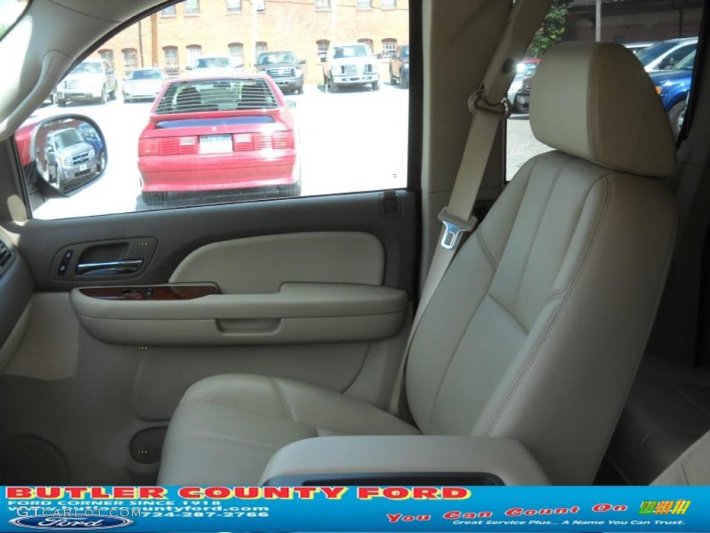 2009 Silverado 1500 LTZ Extended Cab 4x4 - Deep Ruby Red Metallic / Light Cashmere photo #8