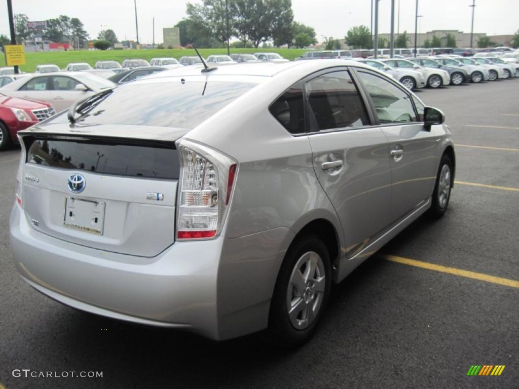 2010 Prius Hybrid II - Classic Silver Metallic / Misty Gray photo #6