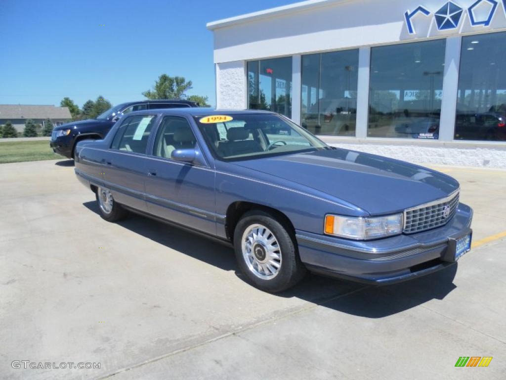 1994 Deville Concours - Light Montana Blue Metallic / Gray photo #21