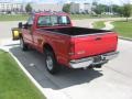 2007 Red Clearcoat Ford F250 Super Duty XL Regular Cab 4x4  photo #5