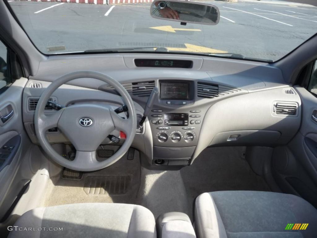 2002 Prius Hybrid - Aqua Ice Opalescent / Gray photo #8