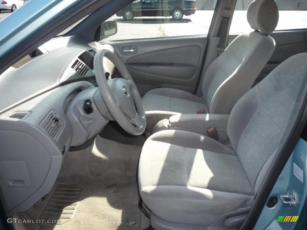 2002 Prius Hybrid - Aqua Ice Opalescent / Gray photo #17