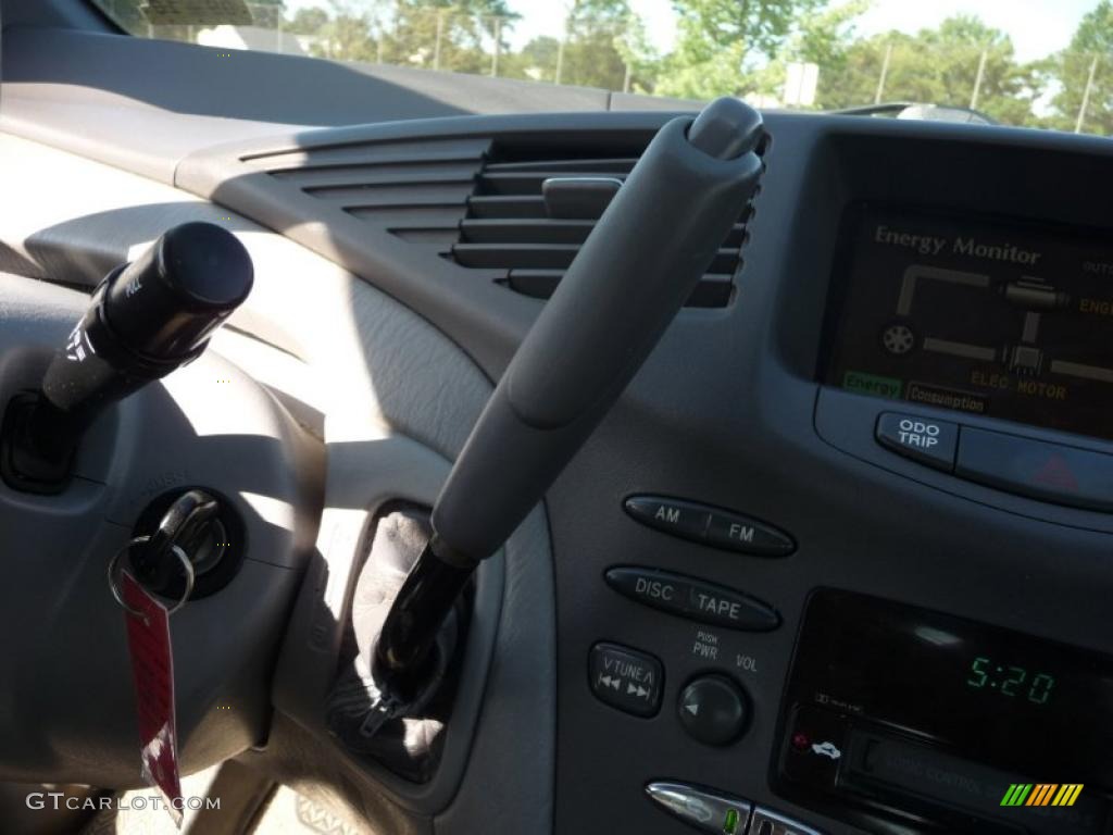 2002 Prius Hybrid - Aqua Ice Opalescent / Gray photo #21