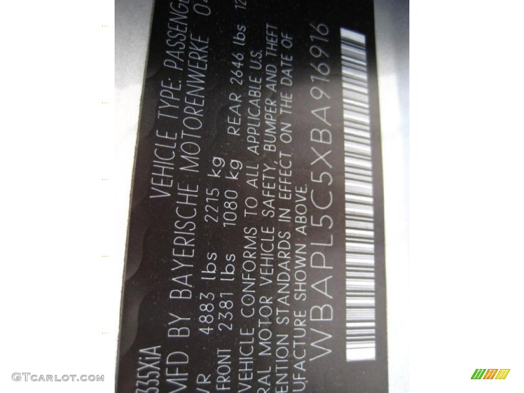 2011 3 Series 335i xDrive Sedan - Titanium Silver Metallic / Black Dakota Leather photo #12