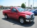 2008 Flame Red Dodge Ram 1500 TRX Regular Cab  photo #7