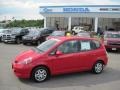 2008 Milano Red Honda Fit Hatchback  photo #1