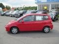 2008 Milano Red Honda Fit Hatchback  photo #2