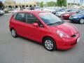 2008 Milano Red Honda Fit Hatchback  photo #7