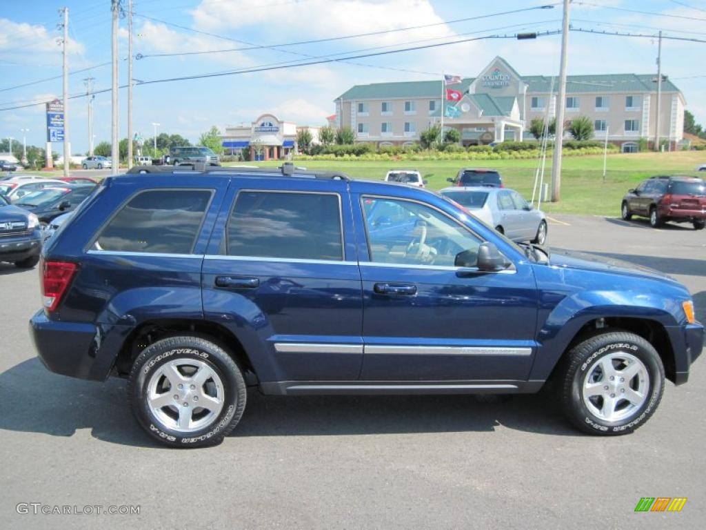 2006 Grand Cherokee Limited 4x4 - Midnight Blue Pearl / Medium Slate Gray photo #6