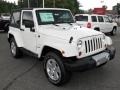 2010 Stone White Jeep Wrangler Sahara 4x4  photo #5