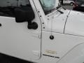 2010 Stone White Jeep Wrangler Sahara 4x4  photo #20