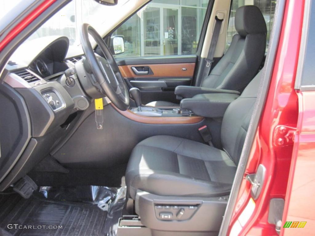 2006 Range Rover Sport Supercharged - Rimini Red Metallic / Ebony Black photo #9