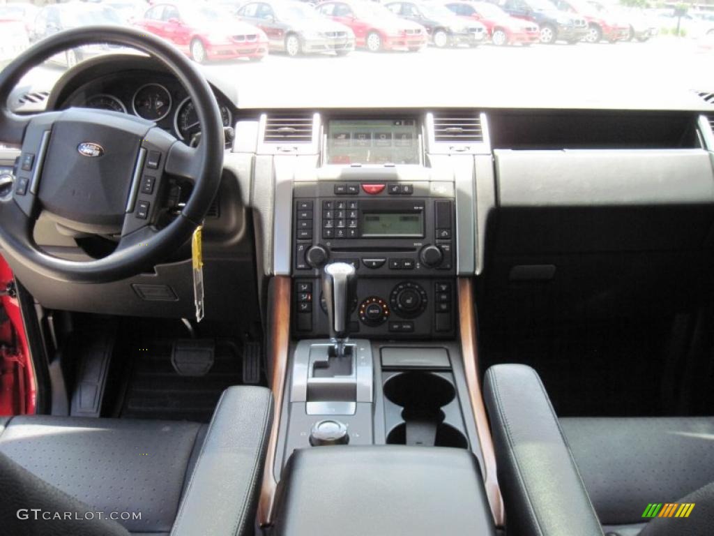 2006 Range Rover Sport Supercharged - Rimini Red Metallic / Ebony Black photo #11