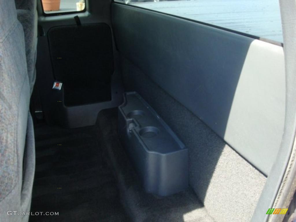 2001 Sonoma SLS Extended Cab 4x4 - Indigo Blue Metallic / Pewter photo #11